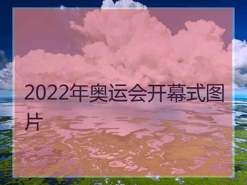 2022年奥运会开幕式图片