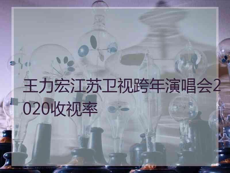 王力宏江苏卫视跨年演唱会2020收视率