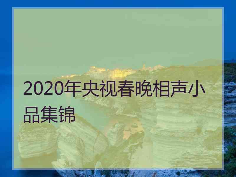 2020年央视春晚相声小品集锦