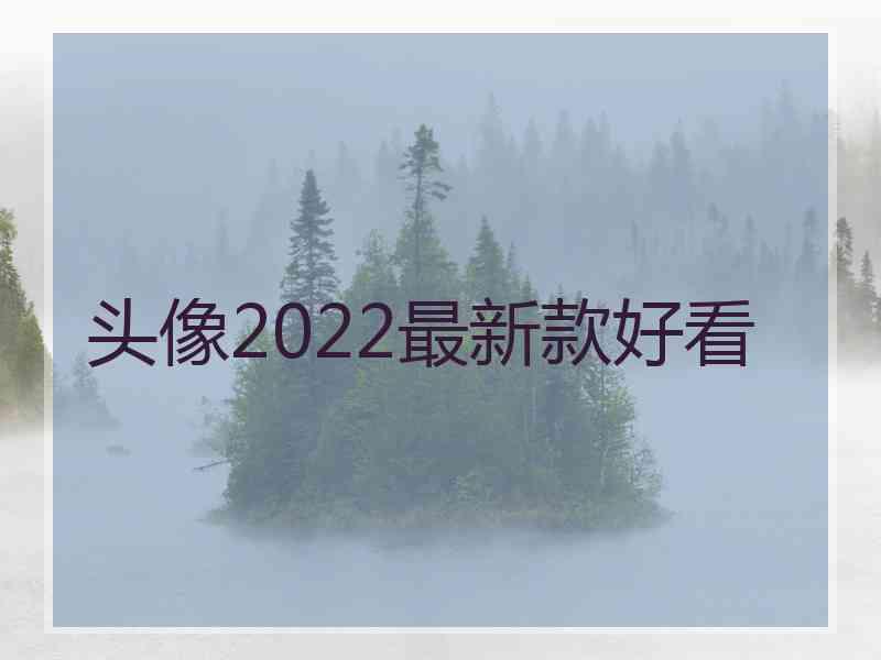 头像2022最新款好看