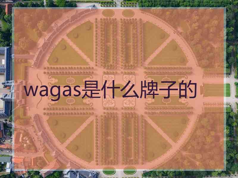 wagas是什么牌子的