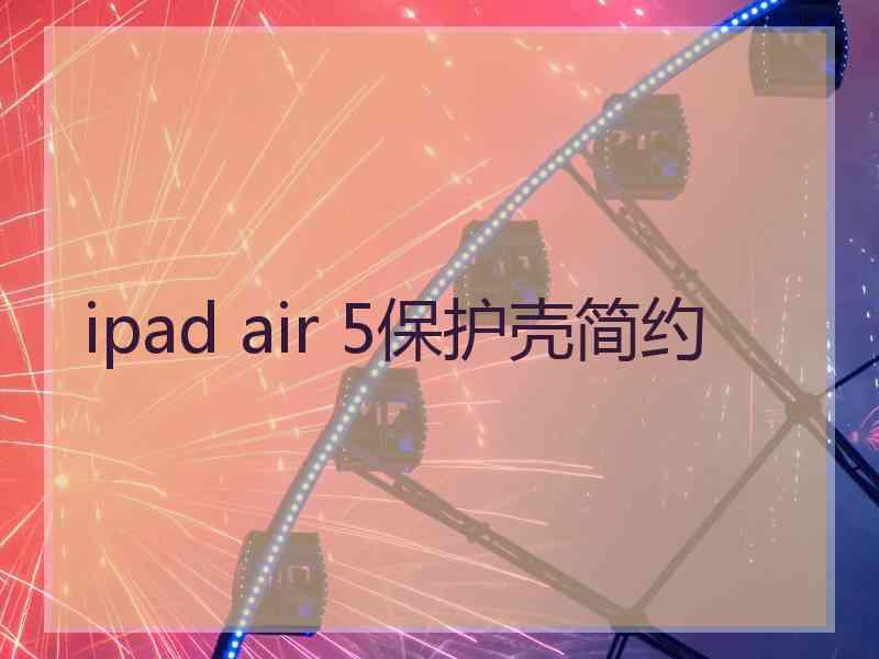 ipad air 5保护壳简约