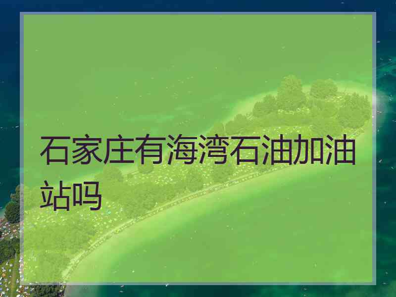 石家庄有海湾石油加油站吗