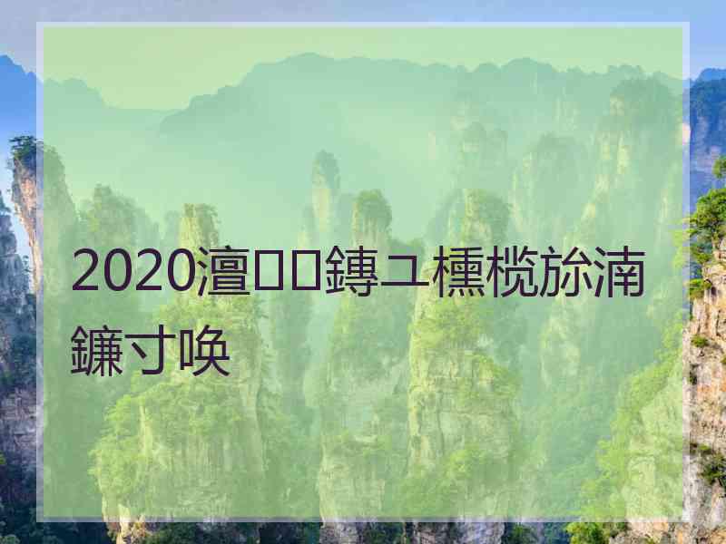 2020澶鏄ユ櫄榄旀湳鐮寸唤