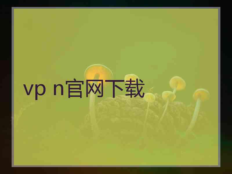 vp n官网下载