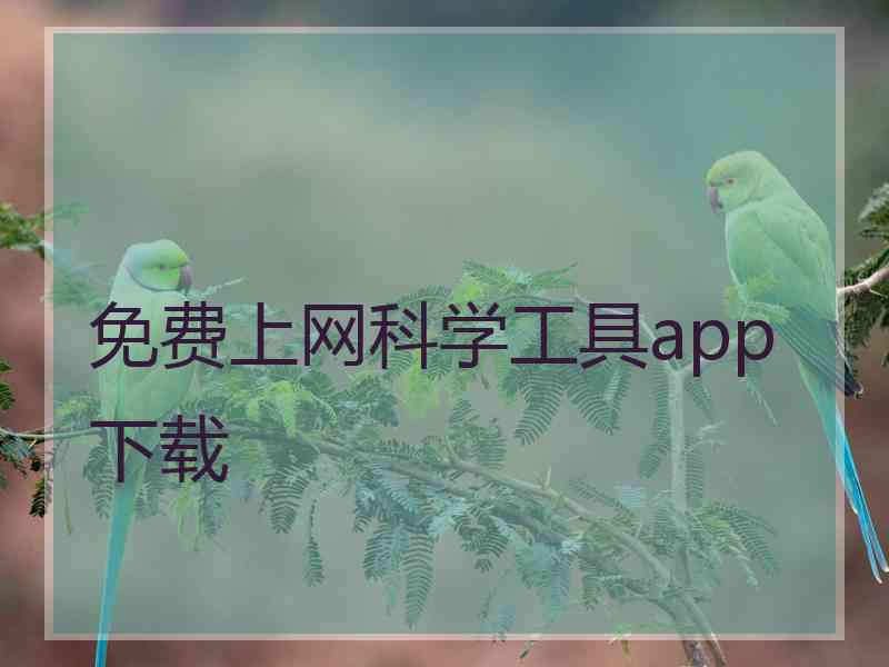 免费上网科学工具app下载