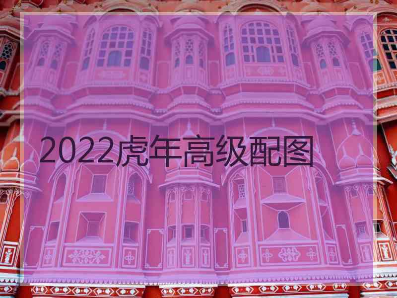 2022虎年高级配图