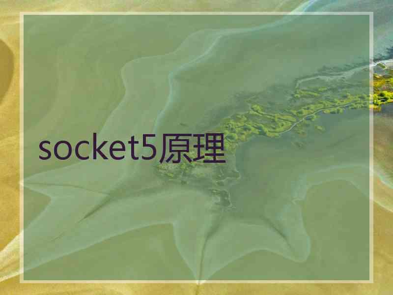 socket5原理