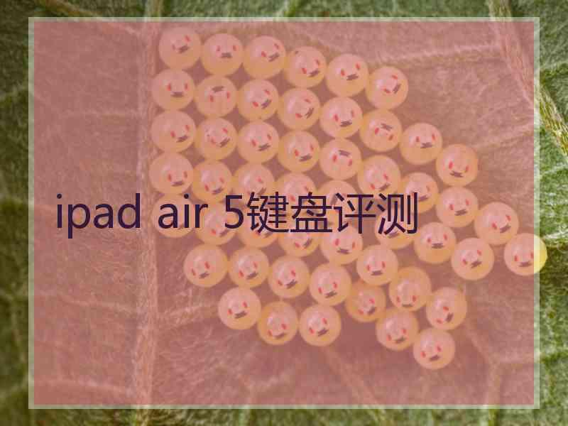 ipad air 5键盘评测