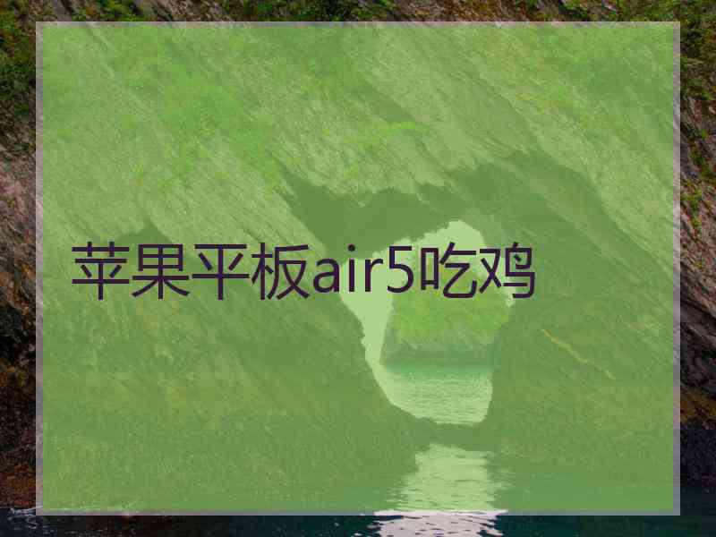 苹果平板air5吃鸡