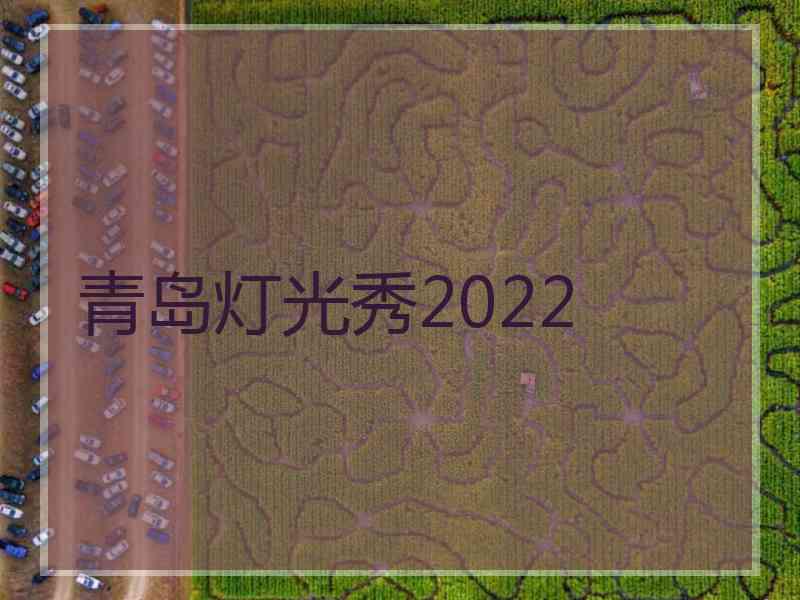 青岛灯光秀2022