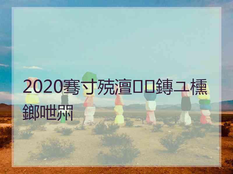 2020骞寸殑澶鏄ユ櫄鎯呭喌