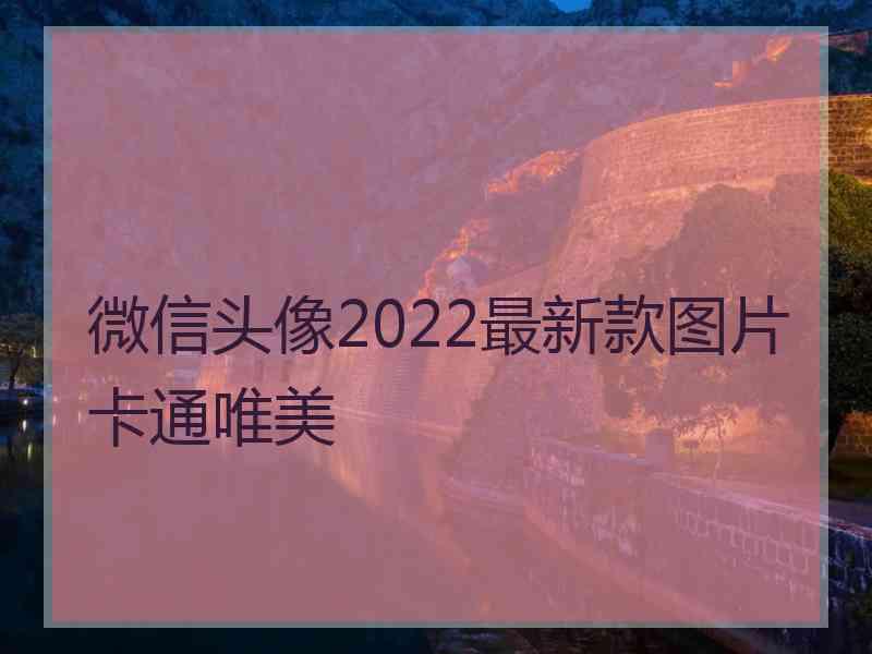 微信头像2022最新款图片卡通唯美