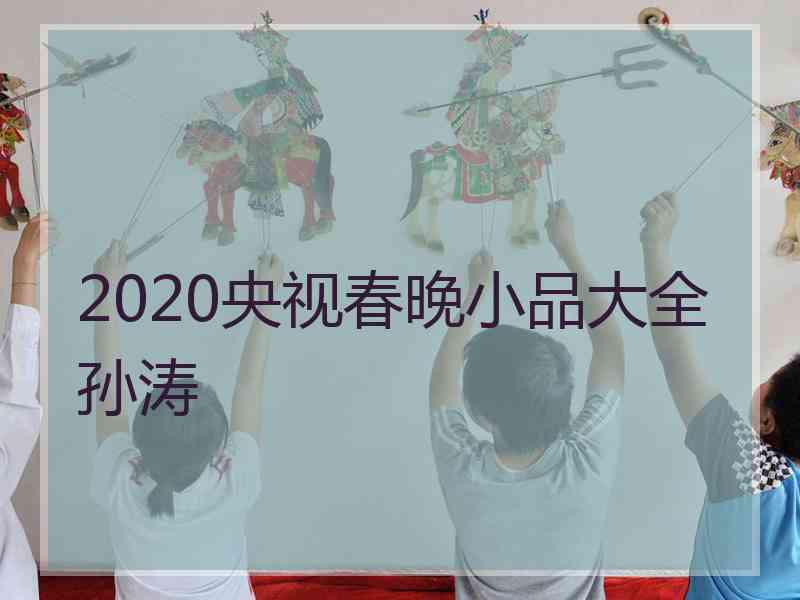 2020央视春晚小品大全孙涛