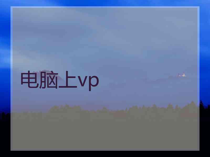 电脑上vp