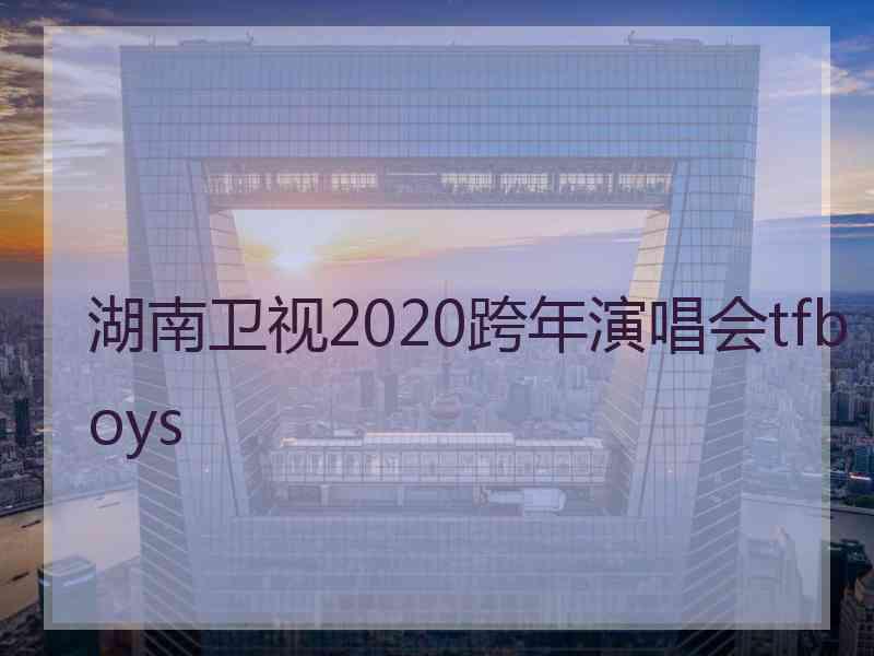 湖南卫视2020跨年演唱会tfboys