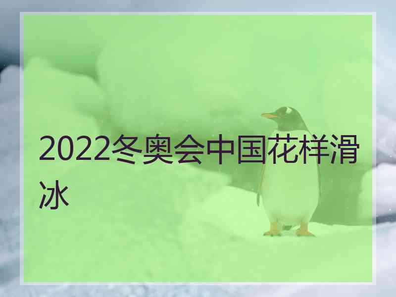 2022冬奥会中国花样滑冰