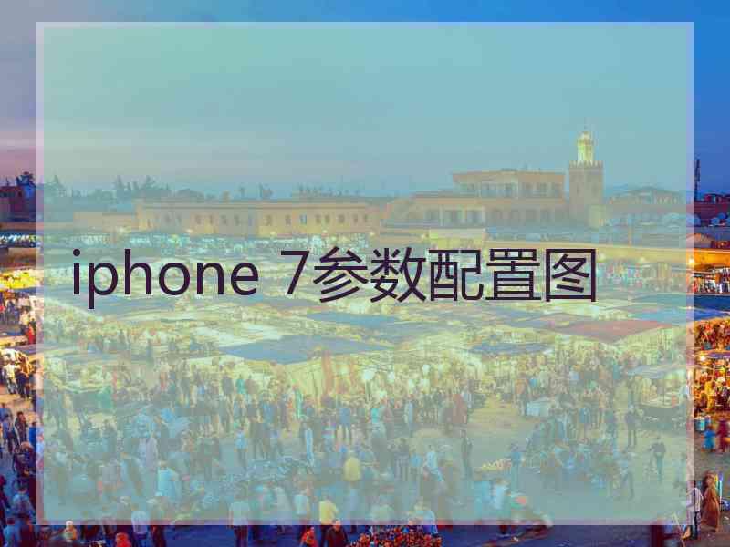 iphone 7参数配置图