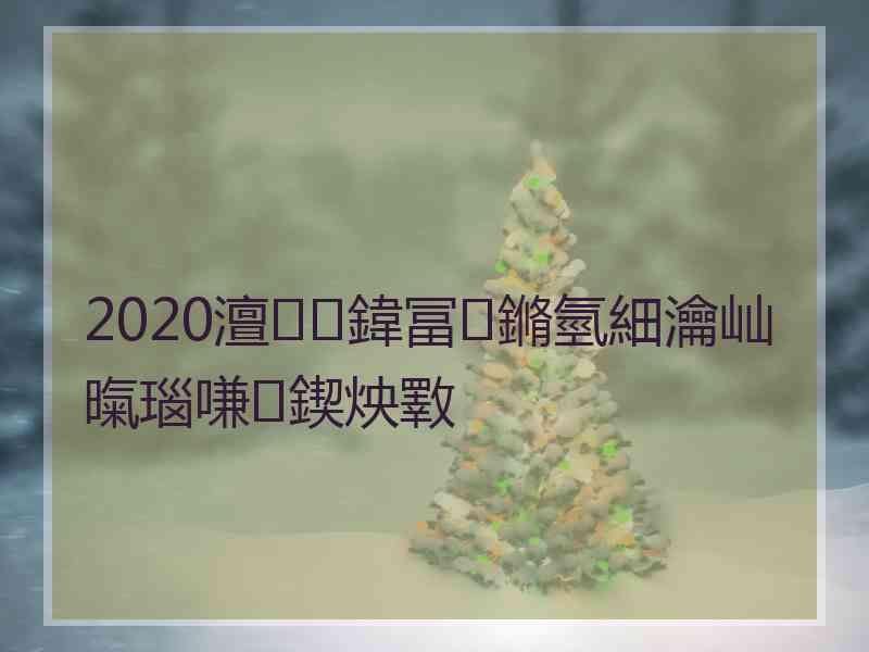 2020澶鍏冨鏅氫細瀹屾暣瑙嗛鍥炴斁