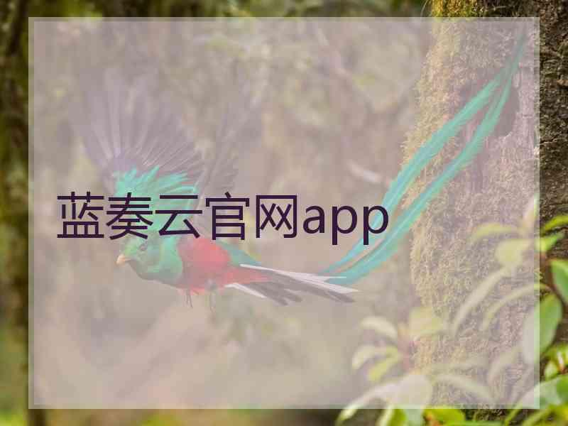 蓝奏云官网app