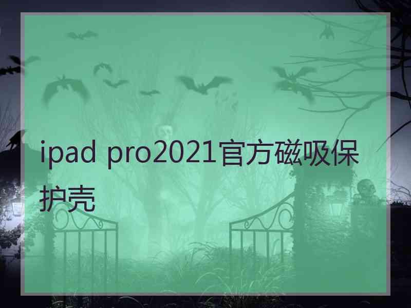 ipad pro2021官方磁吸保护壳