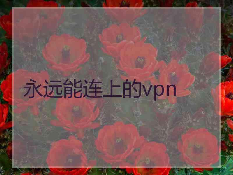 永远能连上的vpn