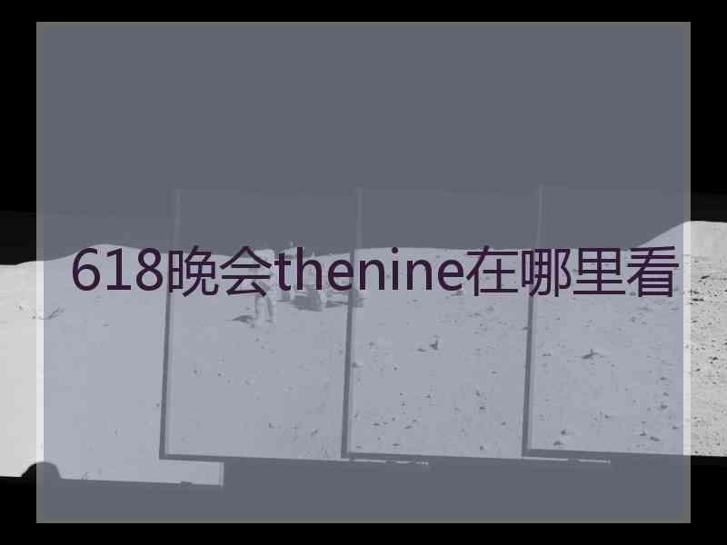 618晚会thenine在哪里看