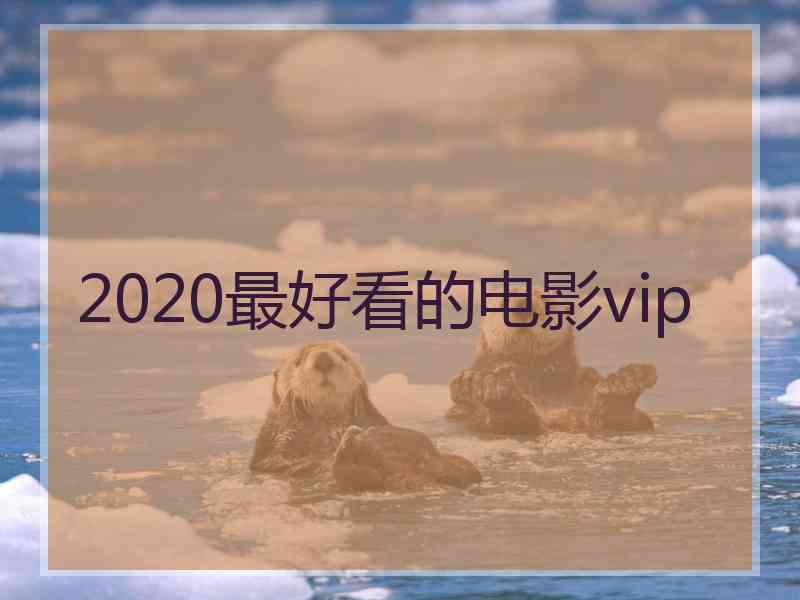 2020最好看的电影vip