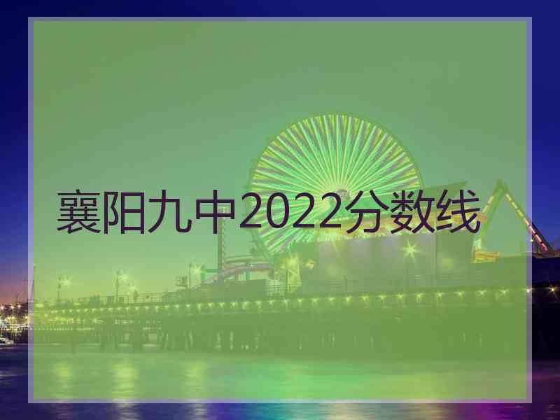 襄阳九中2022分数线