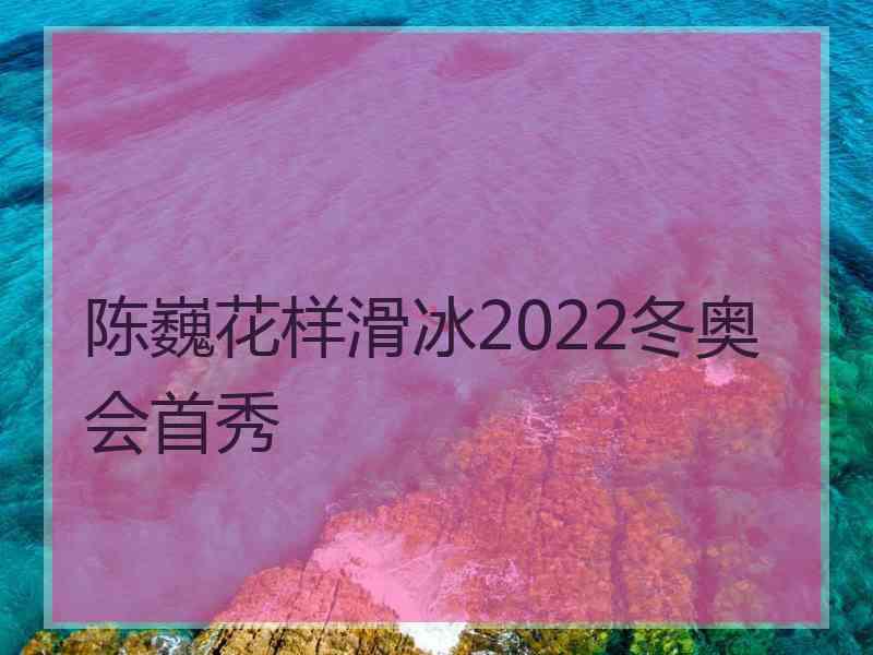 陈巍花样滑冰2022冬奥会首秀