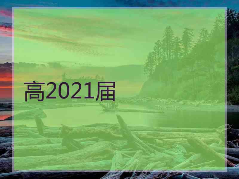 高2021届