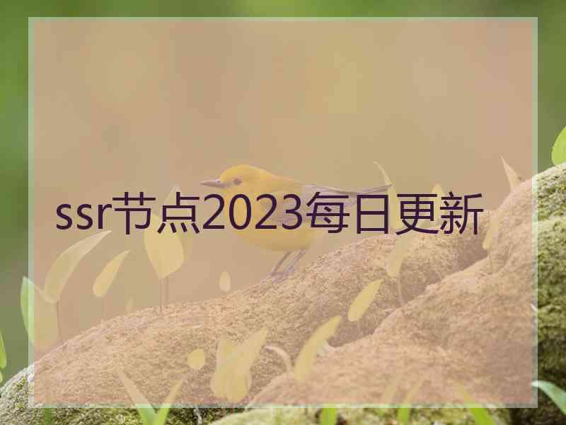 ssr节点2023每日更新