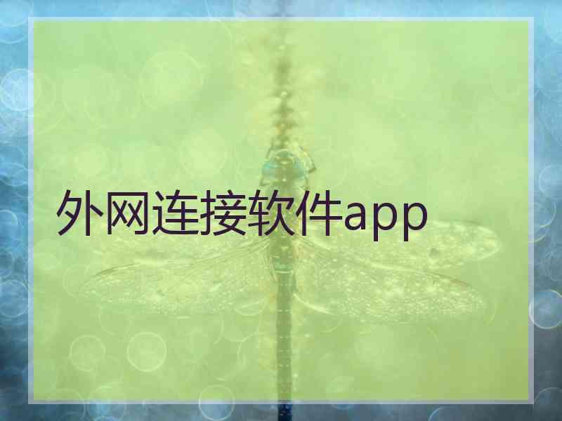 外网连接软件app