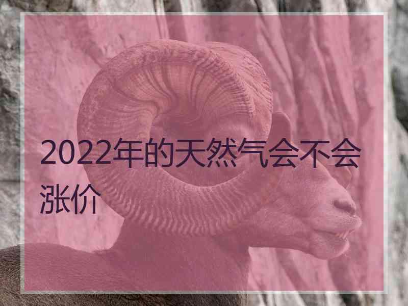 2022年的天然气会不会涨价