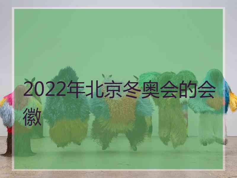 2022年北京冬奥会的会徽