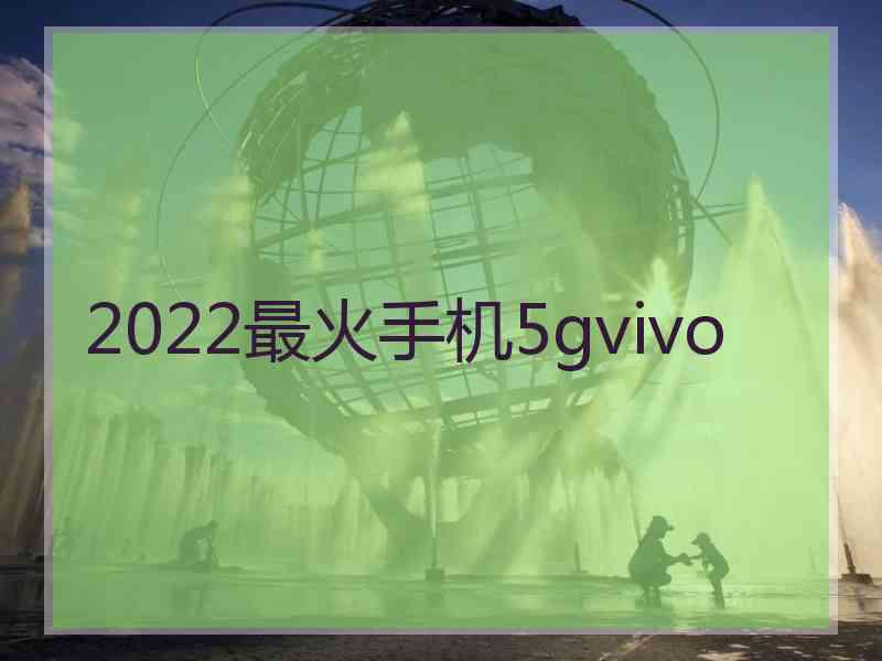 2022最火手机5gvivo