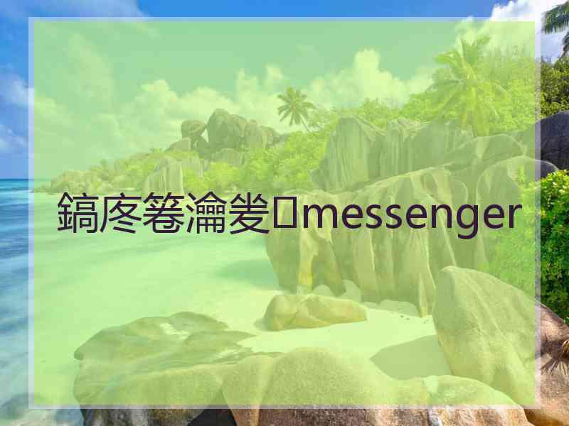 鎬庝箞瀹夎messenger