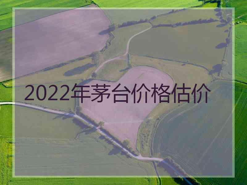 2022年茅台价格估价