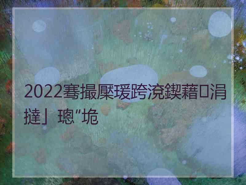 2022骞撮檿瑗跨渷鍥藉涓撻」璁″垝