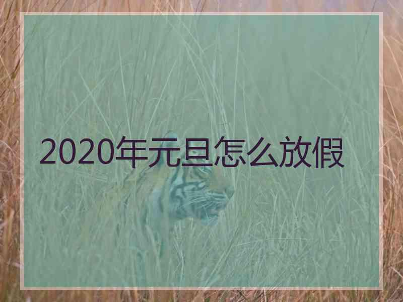 2020年元旦怎么放假