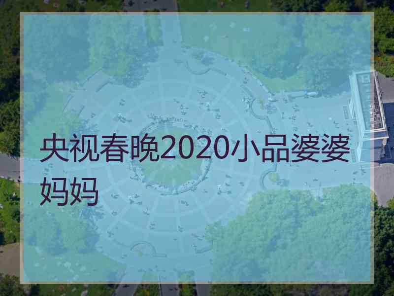 央视春晚2020小品婆婆妈妈