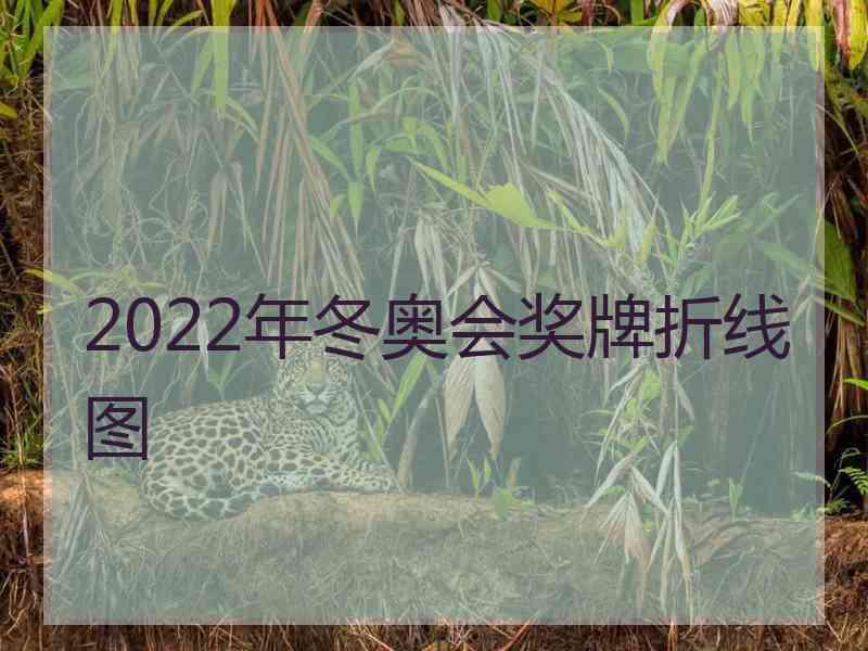 2022年冬奥会奖牌折线图