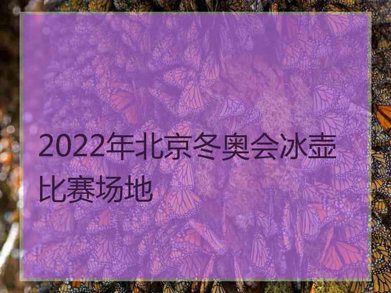 2022年北京冬奥会冰壶比赛场地