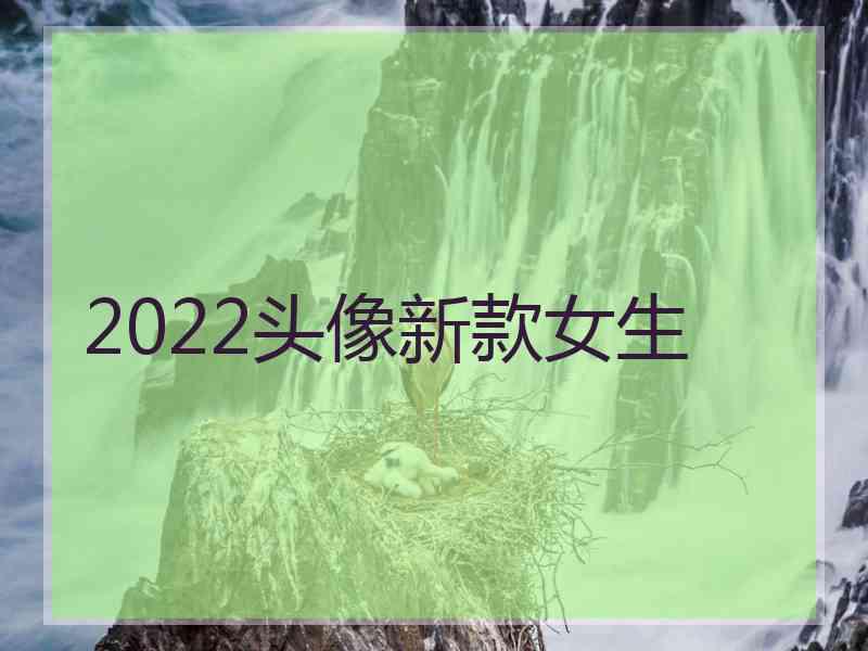 2022头像新款女生