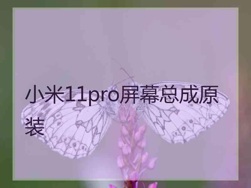 小米11pro屏幕总成原装