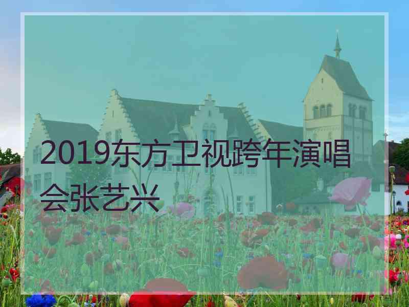 2019东方卫视跨年演唱会张艺兴