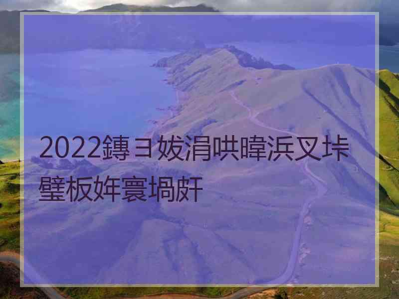 2022鏄ヨ妭涓哄暐浜叉垰璧板姩寰堝皯