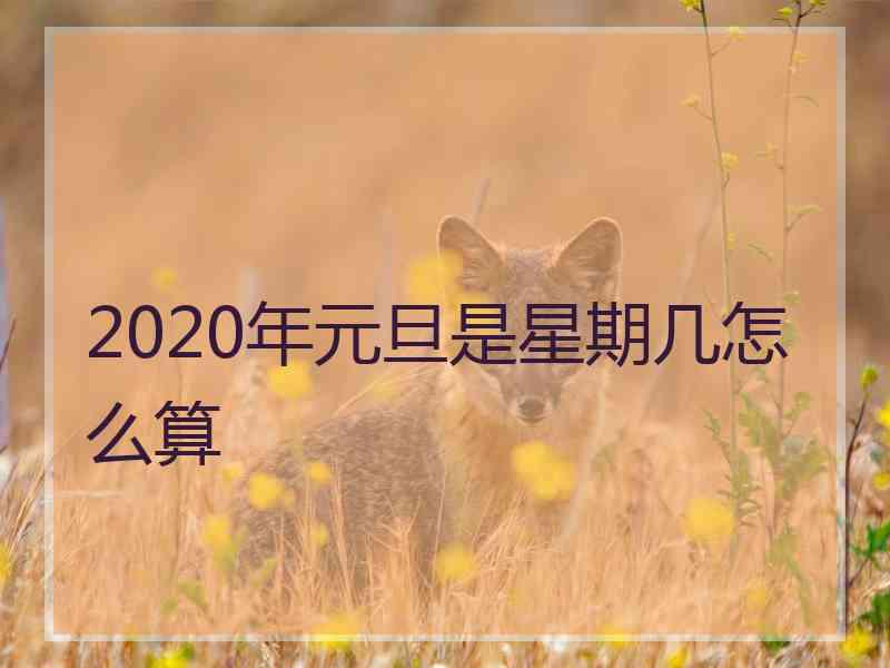 2020年元旦是星期几怎么算