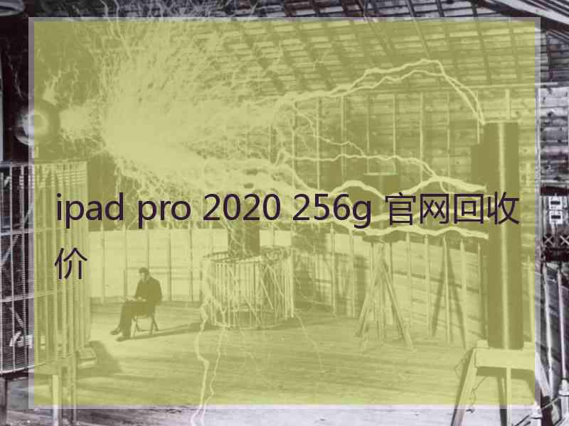 ipad pro 2020 256g 官网回收价