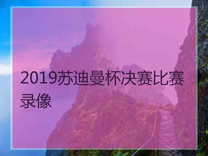 2019苏迪曼杯决赛比赛录像